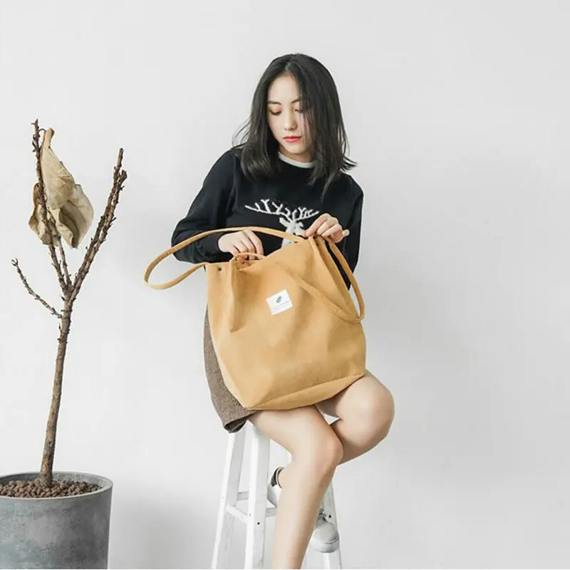 Canvas bag crossbody female new Korean version Literary art fresh Shoulder handbag Harajuku canvas C41-94 | Багаж и сумки