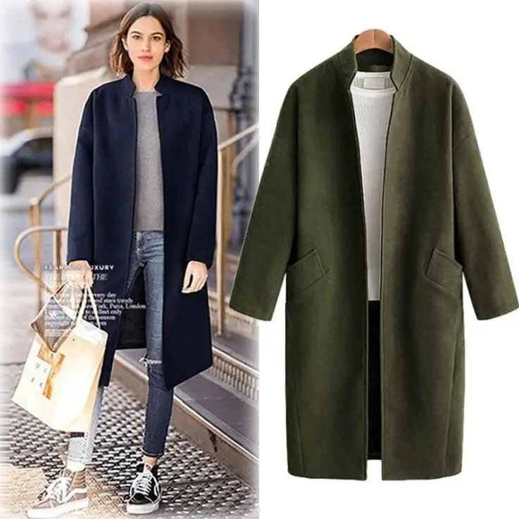 Women Hairy Coats Green Blue Autumn Winter Women Coat Casual Loose Open Stitch Trench plus Size
Women Hairy Coats Green Blue Autumn Winter Women Coat Casual Loose Open Stitch Trench plus Size