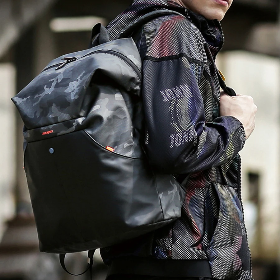 Fashion Men Camouflage Backpack Schoolbag Luxury Computer Backpacks Waterproof Bag Large-capacity Outdoor Sports Travel Backpack
Fashion Men Camouflage Backpack Schoolbag Luxury Computer Backpacks Waterproof Bag Large-capacity Outdoor Sports Travel Backpack