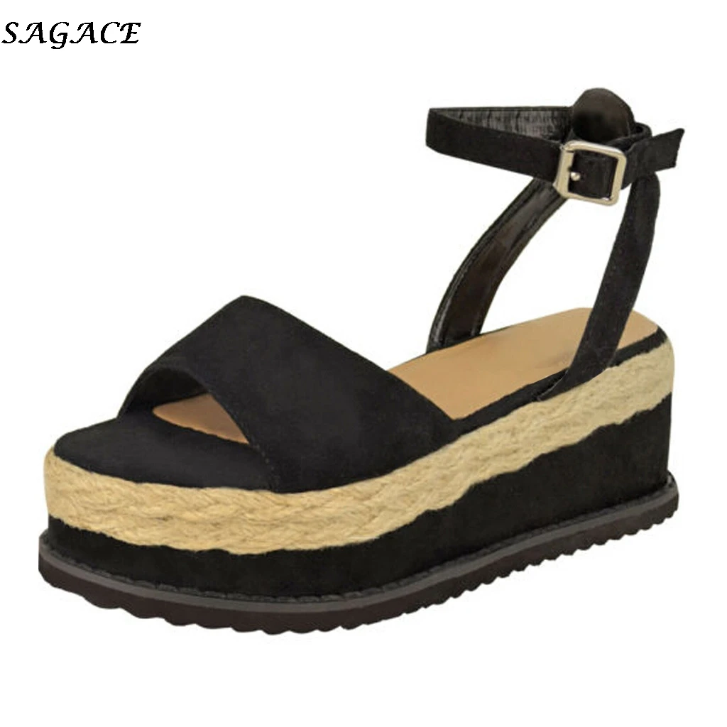 SAGACE Sandals Women Wedges shoes woman Summer Flip Flop Chaussures High Heels Femme Platform Sandalia Feminina | Обувь