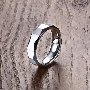 Mprainbow 5.5mm Mens Wedding Bands Rings Metal Tungsten Carbide Multi faceted Design Ring for Men Fashion Jewelry anel masculino
Mprainbow 5.5mm Mens Wedding Bands Rings Metal Tungsten Carbide Multi faceted Design Ring for Men Fashion Jewelry anel masculino