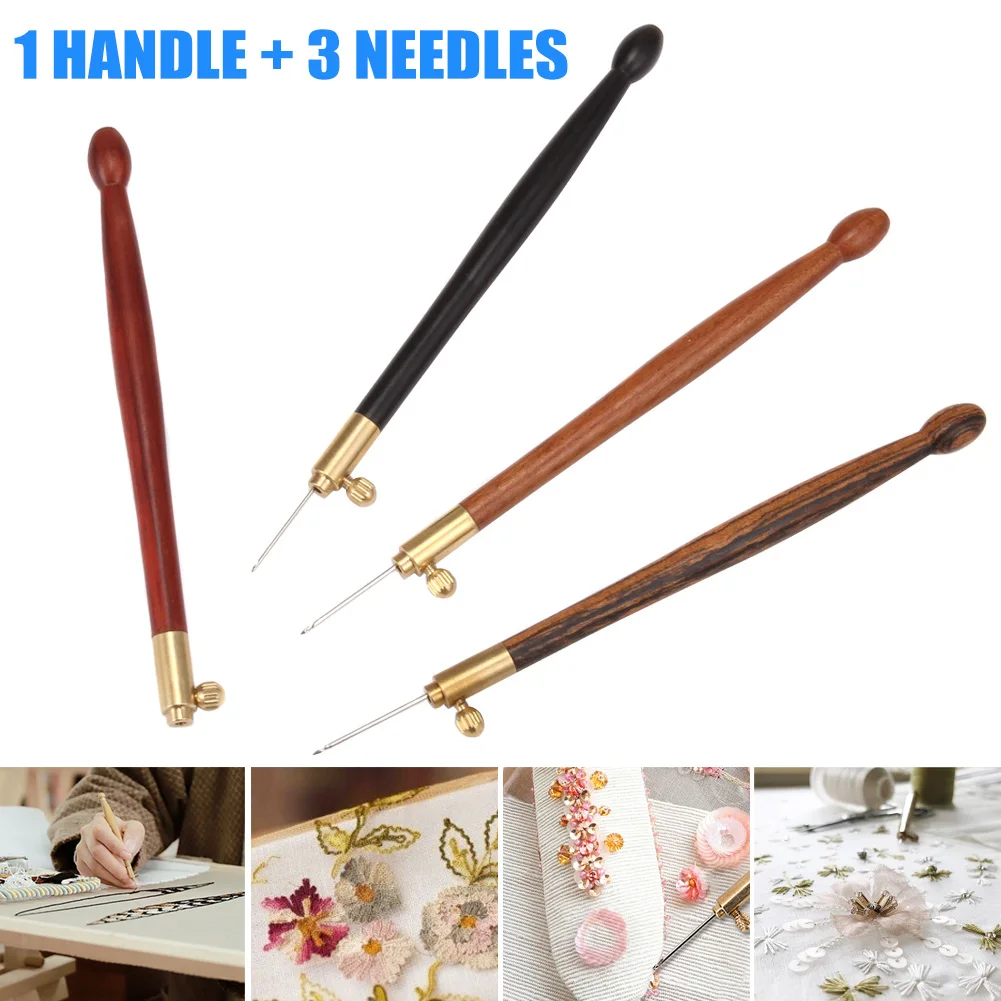 Crochet Hook with 3 Needles Embroidery Tools Glitter Beads Needle Hooks Kit LBShipping
Crochet Hook with 3 Needles Embroidery Tools Glitter Beads Needle Hooks Kit LBShipping