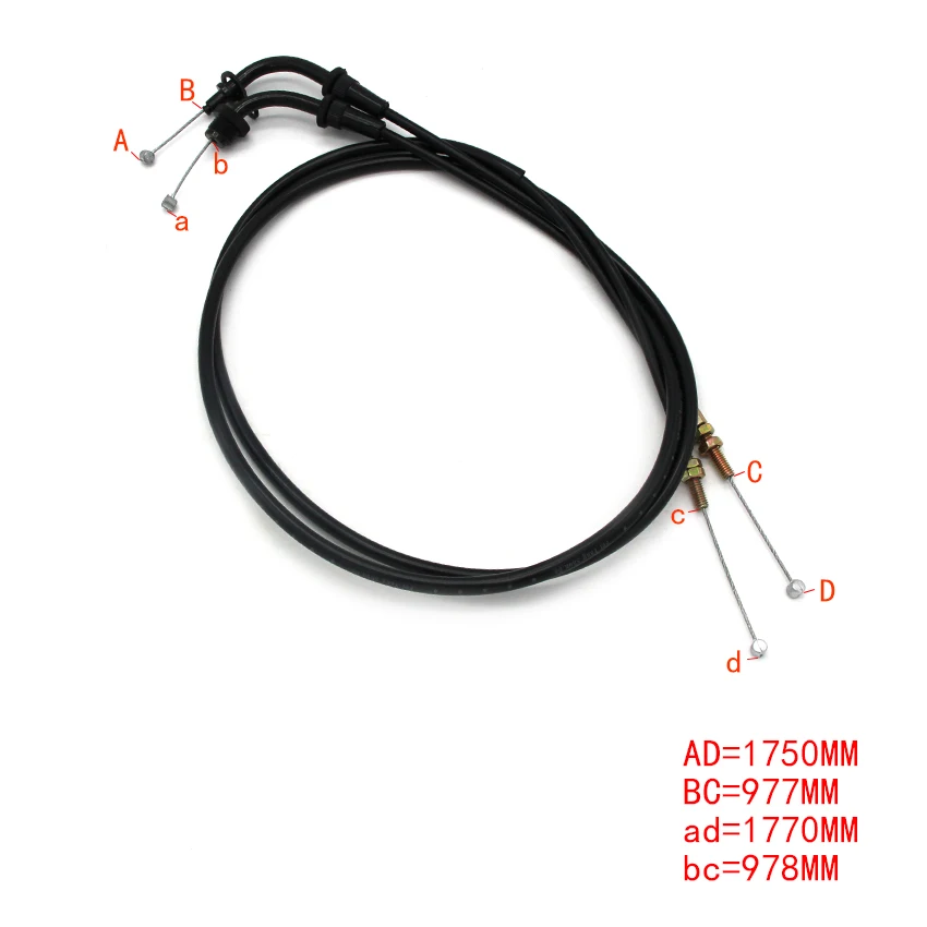Accelerator Cable Wire Line Spare Parts Universal For Suzuki GSX 400 X FSV FSK1 GK79A Impulse Inazuma Throttle Cable
Accelerator Cable Wire Line Spare Parts Universal For Suzuki GSX 400 X FSV FSK1 GK79A Impulse Inazuma Throttle Cable