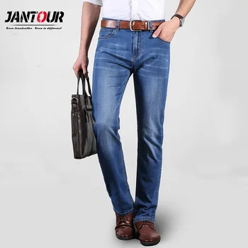 2019 spring summer Men Straight Jeans Quality cotton fabric Denim Pants for male Trousers Business Casual Classic Jean size 40
2019 spring summer Men Straight Jeans Quality cotton fabric Denim Pants for male Trousers Business Casual Classic Jean size 40