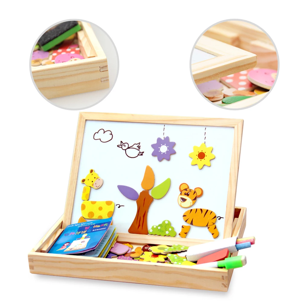 Educational Toys 3D Puzzle Wooden Puzzle Box Puzzles For Children Multifunctional Magnetic Drawing Board Educational Toy Gifts
Educational Toys 3D Puzzle Wooden Puzzle Box Puzzles For Children Multifunctional Magnetic Drawing Board Educational Toy Gifts