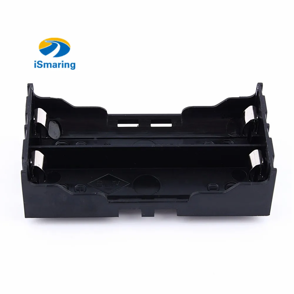 Official iSmaring Plastic DIY Lithium Battery Box Battery Holder with Pin Suitable for 2 x 18650 (3.7V-7.4V) Lithium Battery Who
Official iSmaring Plastic DIY Lithium Battery Box Battery Holder with Pin Suitable for 2 x 18650 (3.7V-7.4V) Lithium Battery Who