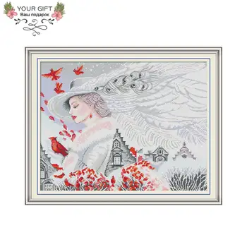 Your Gift RA222 14CT 11CT Counted and Stamped Home Decor Beauty And Bird Needlework Cross Stitch kits joy sunday cross stitch
Your Gift RA222 14CT 11CT Counted and Stamped Home Decor Beauty And Bird Needlework Cross Stitch kits joy sunday cross stitch