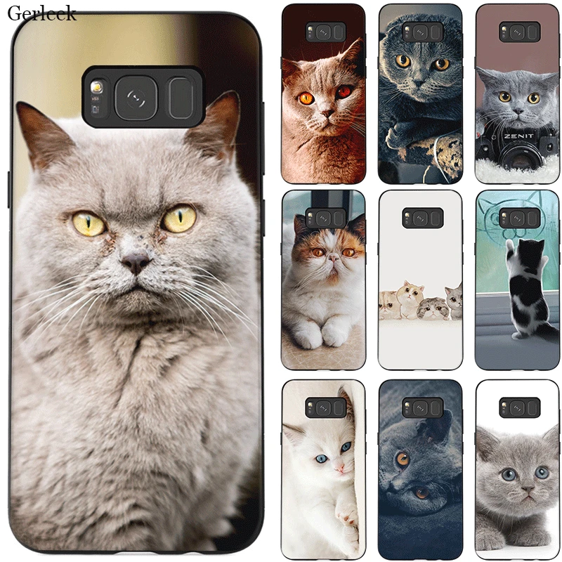 Phone Case Cover Animal British Shorthair Cat For Samsung Galaxy S6 S7 Edge S8 S9 Plus Note 8 9 Protection
Phone Case Cover Animal British Shorthair Cat For Samsung Galaxy S6 S7 Edge S8 S9 Plus Note 8 9 Protection