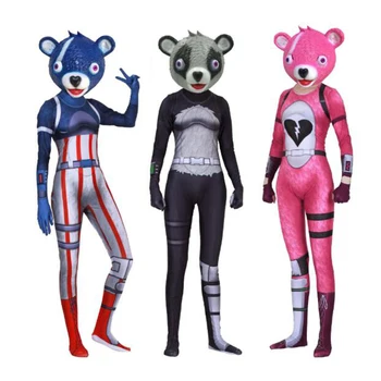 Halloween Game Cuddle Team Leader Cosplay Costume Rose Team Leader Power Chord Brite Bomber Shark Bodysuit Adults/Children/Kids
Halloween Game Cuddle Team Leader Cosplay Costume Rose Team Leader Power Chord Brite Bomber Shark Bodysuit Adults/Children/Kids