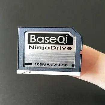 Baseqi Ninjadrive Aluminum 256GB Storage Expansion Memory Card Metal Stealth Drive for Macbook Air 13" Cards for Dell XPS 15"
Baseqi Ninjadrive Aluminum 256GB Storage Expansion Memory Card Metal Stealth Drive for Macbook Air 13" Cards for Dell XPS 15"