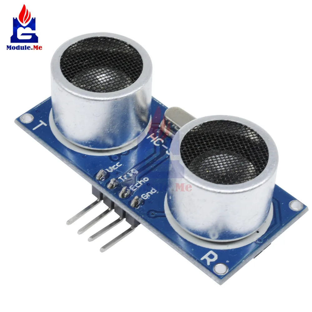 5PCS/Lot HC-SR04 Ultrasonic Module HC SR04 Distance Measuring Transducer IO Trigger Sensor for Arduino 5V DC
5PCS/Lot HC-SR04 Ultrasonic Module HC SR04 Distance Measuring Transducer IO Trigger Sensor for Arduino 5V DC