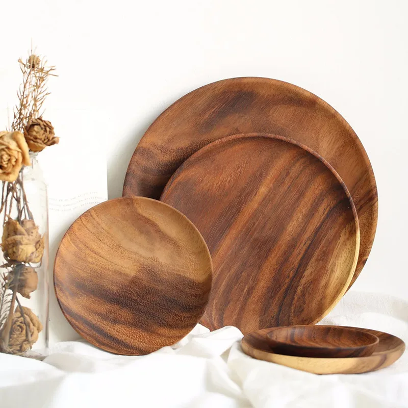 Whole Wood Pan Plate Fruit Dishes Saucer Tea Tray Dessert Dinner Bread Wood Plates Solid Wood Round
Whole Wood Pan Plate Fruit Dishes Saucer Tea Tray Dessert Dinner Bread Wood Plates Solid Wood Round