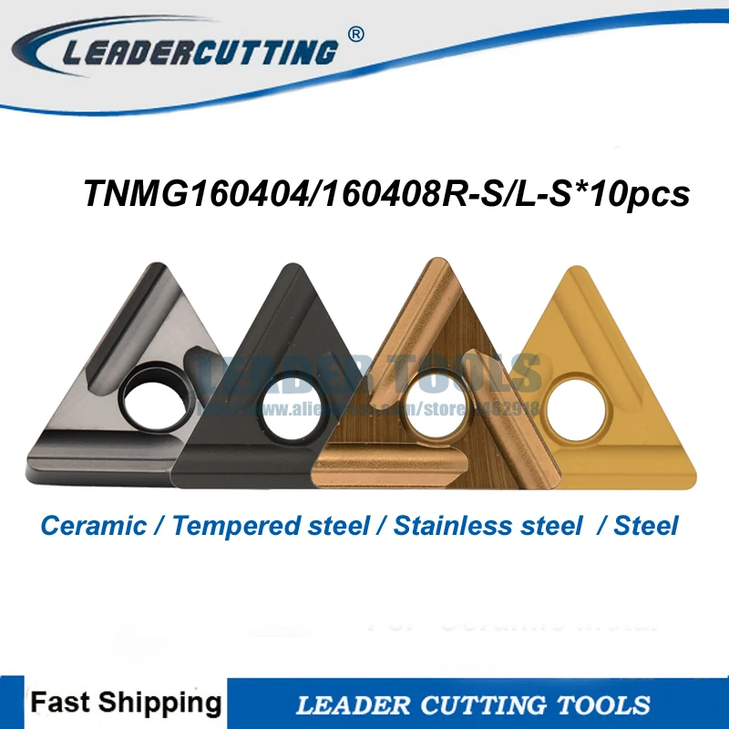 TNMG160404/TNMG160408R-S/L-S*10pcs Turning carbide insert, TNMG1604 Turning for blade for Steel/Stainless Steel/Metal Ceramic
TNMG160404/TNMG160408R-S/L-S*10pcs Turning carbide insert, TNMG1604 Turning for blade for Steel/Stainless Steel/Metal Ceramic