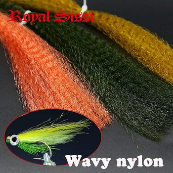 Royal Sissi 10Colors assortment Durable wavy nylon fibers deceivers damselflies saltwater streamers Fly tying Materials
Royal Sissi 10Colors assortment Durable wavy nylon fibers deceivers damselflies saltwater streamers Fly tying Materials