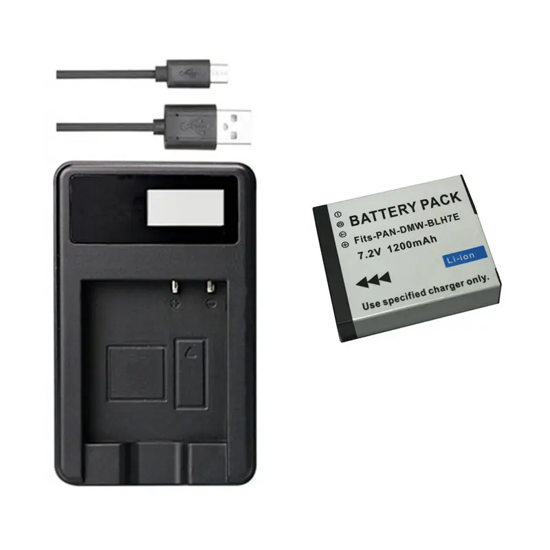 DMW-BLH7 BLH7 DMW-BLH7PP DMW-BLH7E Battery+USB Charger for Panasonic Lumix DMC-GM1, GM1, DMC-GM5, DMC-GF7,DMC-GF8, GF9, LX15.
DMW-BLH7 BLH7 DMW-BLH7PP DMW-BLH7E Battery+USB Charger for Panasonic Lumix DMC-GM1, GM1, DMC-GM5, DMC-GF7,DMC-GF8, GF9, LX15.