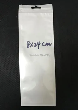8*24cm long Clear/white Reclosable Valve Zipper Plastic Retail Packaging Bags Zip Lock Storage Bag Package W/ Hang Hole
8*24cm long Clear/white Reclosable Valve Zipper Plastic Retail Packaging Bags Zip Lock Storage Bag Package W/ Hang Hole