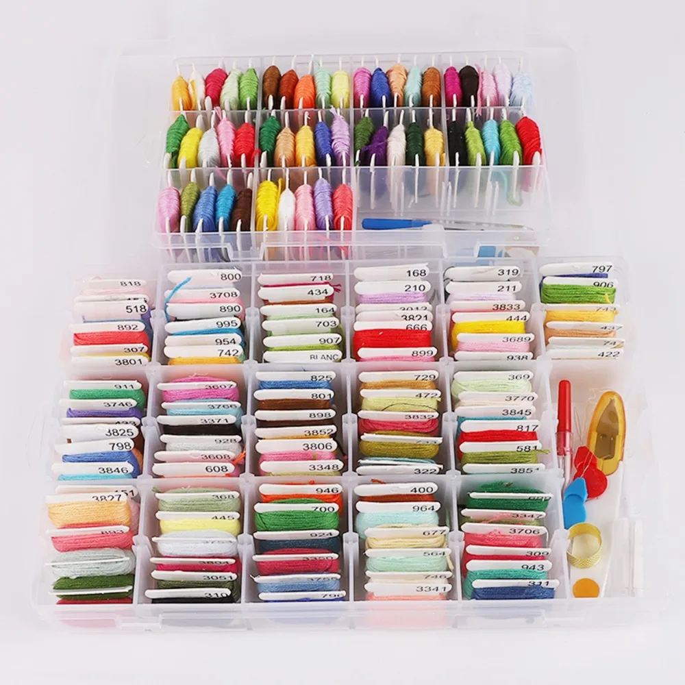 1Box Sewing Box Kit Travelling embroidery thread cross stitch Sewing Kit Needle Thread Tools DIY sewing kit box set Craft
1Box Sewing Box Kit Travelling embroidery thread cross stitch Sewing Kit Needle Thread Tools DIY sewing kit box set Craft