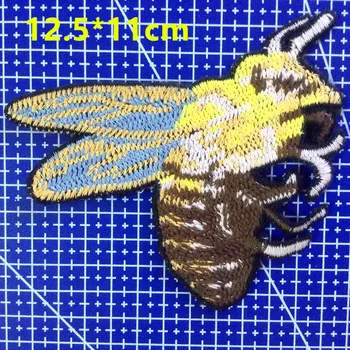 12.5*11cm big honey bee embroidery sew-on DIY patch,heavy embroidery honey bee patch,LY0811B
12.5*11cm big honey bee embroidery sew-on DIY patch,heavy embroidery honey bee patch,LY0811B
