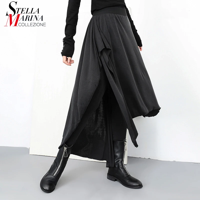 2019 Korean Style Women Solid Black Full Length Chiffon Harem Pants Elastic Waist Extra Party Outside Stitched Casual Pants J524
2019 Korean Style Women Solid Black Full Length Chiffon Harem Pants Elastic Waist Extra Party Outside Stitched Casual Pants J524