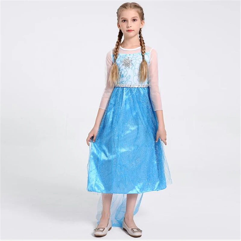 New Arrival Girls Elsa Princess Costume Halloween Kids Children Cosplay Clothing Dress
New Arrival Girls Elsa Princess Costume Halloween Kids Children Cosplay Clothing Dress