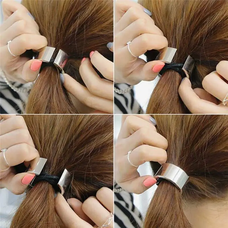DSstyles Alloy Metal Cuff Wrap Ponytaill Elastic Hair ties Girls' Ponytail Holder Kids Hair Bands Accessories Hair Hairband
DSstyles Alloy Metal Cuff Wrap Ponytaill Elastic Hair ties Girls' Ponytail Holder Kids Hair Bands Accessories Hair Hairband