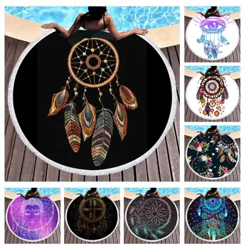 Free shipping Ethnic Gold Purple Dream Catcher Flower Eye Pattern Large Round Swim Spa Bath Beach Towel Blanket Throw 150cm
Free shipping Ethnic Gold Purple Dream Catcher Flower Eye Pattern Large Round Swim Spa Bath Beach Towel Blanket Throw 150cm