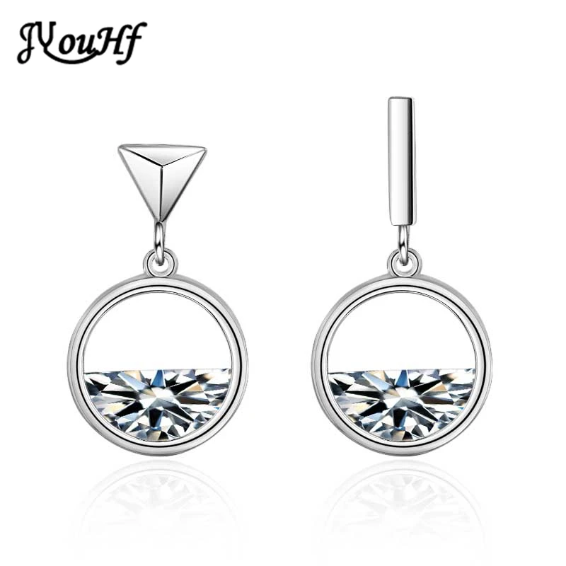 JYouHF Women Trendy Stud Earrings Fashion Shiny Geometric Half Circle Cubic Zirconia Earrings Female OL Style Party Jewelry Gift
JYouHF Women Trendy Stud Earrings Fashion Shiny Geometric Half Circle Cubic Zirconia Earrings Female OL Style Party Jewelry Gift