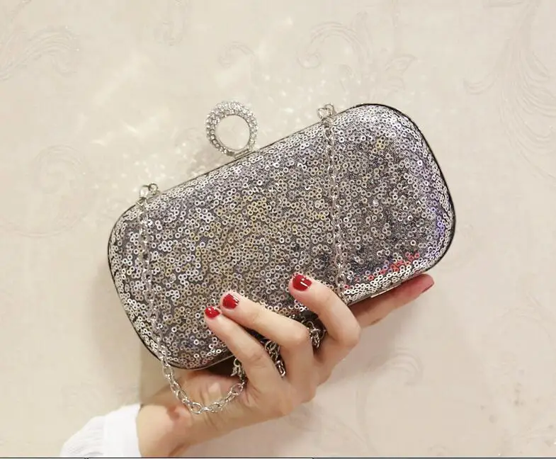 2019 Evening Clutch Bags Diamond-Studded Evening Bag With Chain Shoulder Bag Women's Handbags Silver / Gold / Black / Pink Walle
2019 Evening Clutch Bags Diamond-Studded Evening Bag With Chain Shoulder Bag Women's Handbags Silver / Gold / Black / Pink Walle