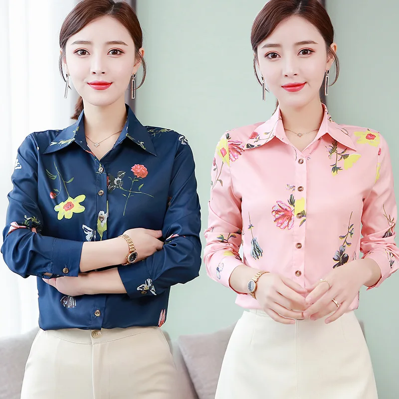 Women Floral Print Shirt Blouse Tops 2019 Long Sleeve Elegant Formal Office Blouse Summer Autumn Plus Size 5XL Shirts Clothing
Women Floral Print Shirt Blouse Tops 2019 Long Sleeve Elegant Formal Office Blouse Summer Autumn Plus Size 5XL Shirts Clothing