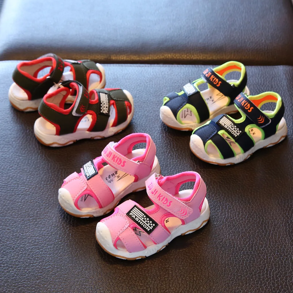 Unisex Baby Boy Closed Toe Breathable Sandals Children Soft Leather Walking Adjustable Shoes Beach Travel Sports
Unisex Baby Boy Closed Toe Breathable Sandals Children Soft Leather Walking Adjustable Shoes Beach Travel Sports
