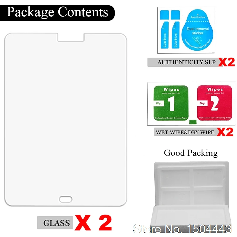 For Sony Xperia Z3 Compact Tablet 8.0" inch Tablet Tempered Glass Screen Protector 9H Premium Protective Guide Film 2 X GLASS
For Sony Xperia Z3 Compact Tablet 8.0" inch Tablet Tempered Glass Screen Protector 9H Premium Protective Guide Film 2 X GLASS