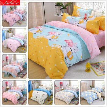 Cute Kitty Cat Pattern Duvet Cover 3/4 pcs Bedding Set Kids Child Adult Bed Linens Single Full Double Queen King Size Quilt Case
Cute Kitty Cat Pattern Duvet Cover 3/4 pcs Bedding Set Kids Child Adult Bed Linens Single Full Double Queen King Size Quilt Case