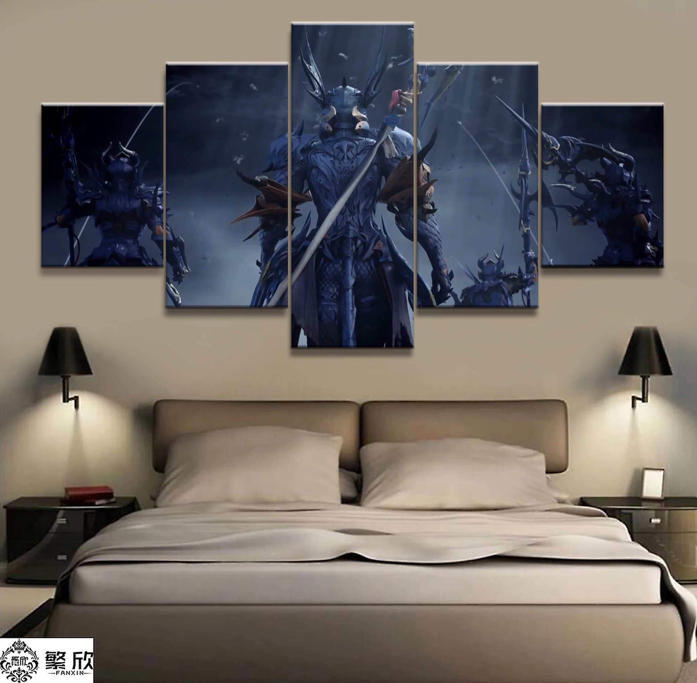 5 Pieces Final Fantasy XIV Game Poster Modern Wall Art Decorative Modular Framework Picture Canvas HD Printed One Set Painting
5 Pieces Final Fantasy XIV Game Poster Modern Wall Art Decorative Modular Framework Picture Canvas HD Printed One Set Painting