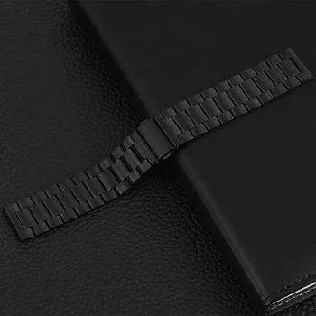 Watch Band 20/22MM Black Solid Stainless Steel Replacement Watches Strap Business Safety Folding Clasp Adjustable Watchband
Watch Band 20/22MM Black Solid Stainless Steel Replacement Watches Strap Business Safety Folding Clasp Adjustable Watchband