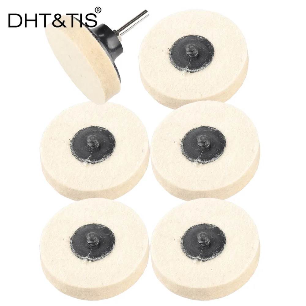 DHT&TIS 1pc Holder + 6pcs 3Inch(75mm) Roloc Compressed Wool Felt Disc Polishing Buffing Pads Wheels for Drill Power Tools
DHT&TIS 1pc Holder + 6pcs 3Inch(75mm) Roloc Compressed Wool Felt Disc Polishing Buffing Pads Wheels for Drill Power Tools