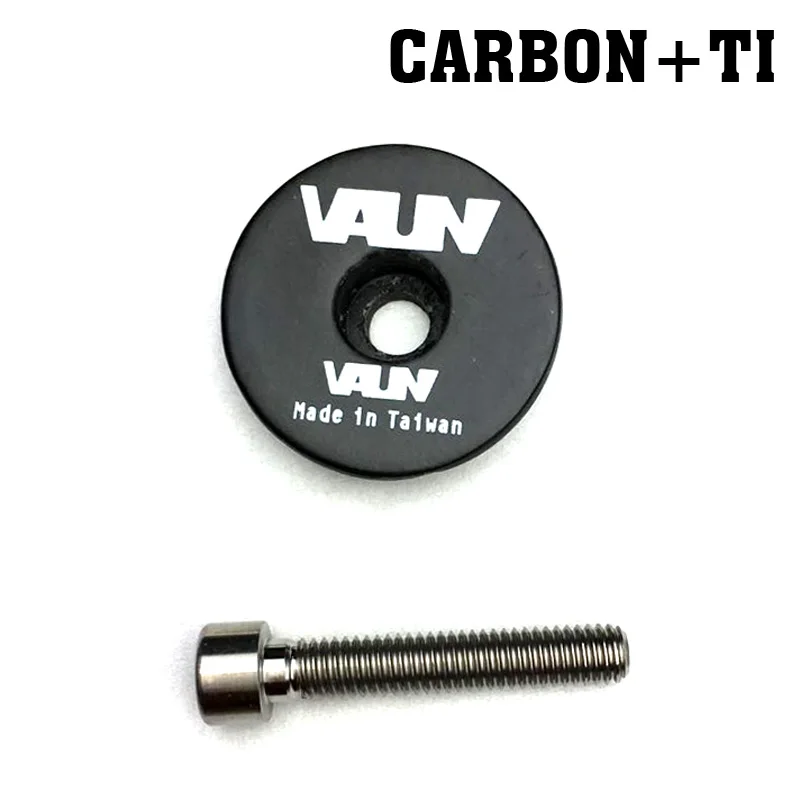 VAUN Capster Headset Top Cap1 1/8" UD carbon fiber glossy Road Mountain Bike Cycling Headset Stem Top Cap M6X42 Titanium
VAUN Capster Headset Top Cap1 1/8" UD carbon fiber glossy Road Mountain Bike Cycling Headset Stem Top Cap M6X42 Titanium