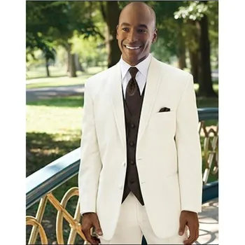 2018 new brands costume homme 2017 bride best men suit lapel peak Ivory Wedding Groom Party mens suits (jacket+pants+tie+vest)
2018 new brands costume homme 2017 bride best men suit lapel peak Ivory Wedding Groom Party mens suits (jacket+pants+tie+vest)