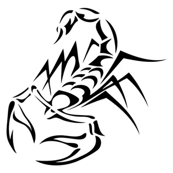13.9cm*13.7cm Tribal Tattoo Scorpion Cartoon Decal Vinyl Stickers Black/Silver S3-5264
13.9cm*13.7cm Tribal Tattoo Scorpion Cartoon Decal Vinyl Stickers Black/Silver S3-5264