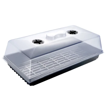 BESTOARD Plastic Plant Seeds Growing Box Tray Nursery Containers Seeding Case with Transparent Cover
BESTOARD Plastic Plant Seeds Growing Box Tray Nursery Containers Seeding Case with Transparent Cover