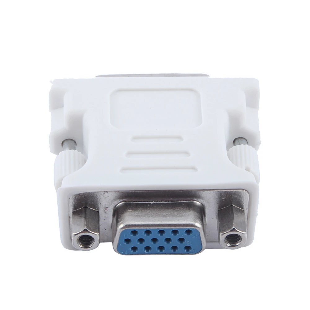 10Pcs/Lot DVI-I 24+5 Male to HD 15 Pin VGA SVGA Female Video Card Monitor LCD Converter Adapter
10Pcs/Lot DVI-I 24+5 Male to HD 15 Pin VGA SVGA Female Video Card Monitor LCD Converter Adapter