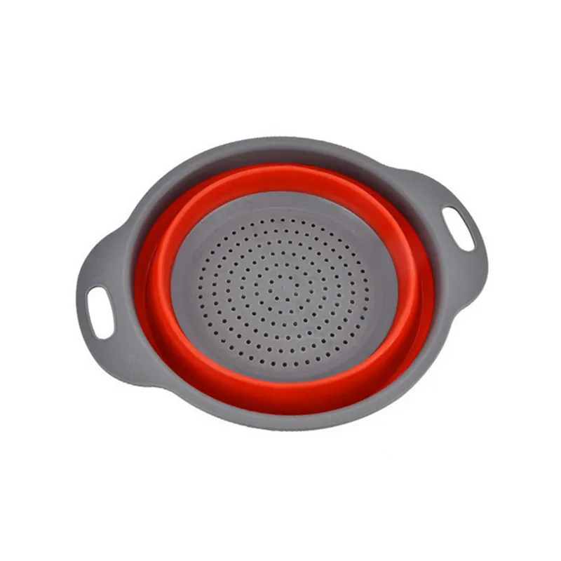 Round Folding Draining Storage Basket Fruit Vegetable Strainer Collapsible Colanders Silicone Kitchen Tools
Round Folding Draining Storage Basket Fruit Vegetable Strainer Collapsible Colanders Silicone Kitchen Tools