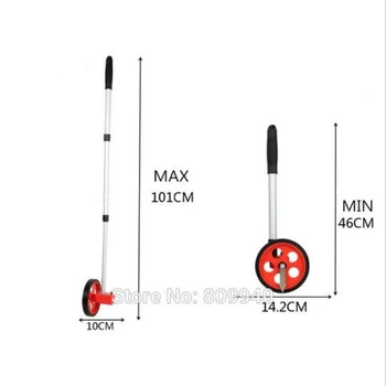 Folding Measuring Wheel tape handle 1000' distance counter telescopic Distance WHEEL Landscape Survey Sport Track Area
Folding Measuring Wheel tape handle 1000' distance counter telescopic Distance WHEEL Landscape Survey Sport Track Area