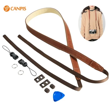 CANPIS Brown or Black 95-135cm Adjustable Leather Soft Shoulder Camera Neck Strap for Canon Nikon Sony Pentax DSLR Camera
CANPIS Brown or Black 95-135cm Adjustable Leather Soft Shoulder Camera Neck Strap for Canon Nikon Sony Pentax DSLR Camera