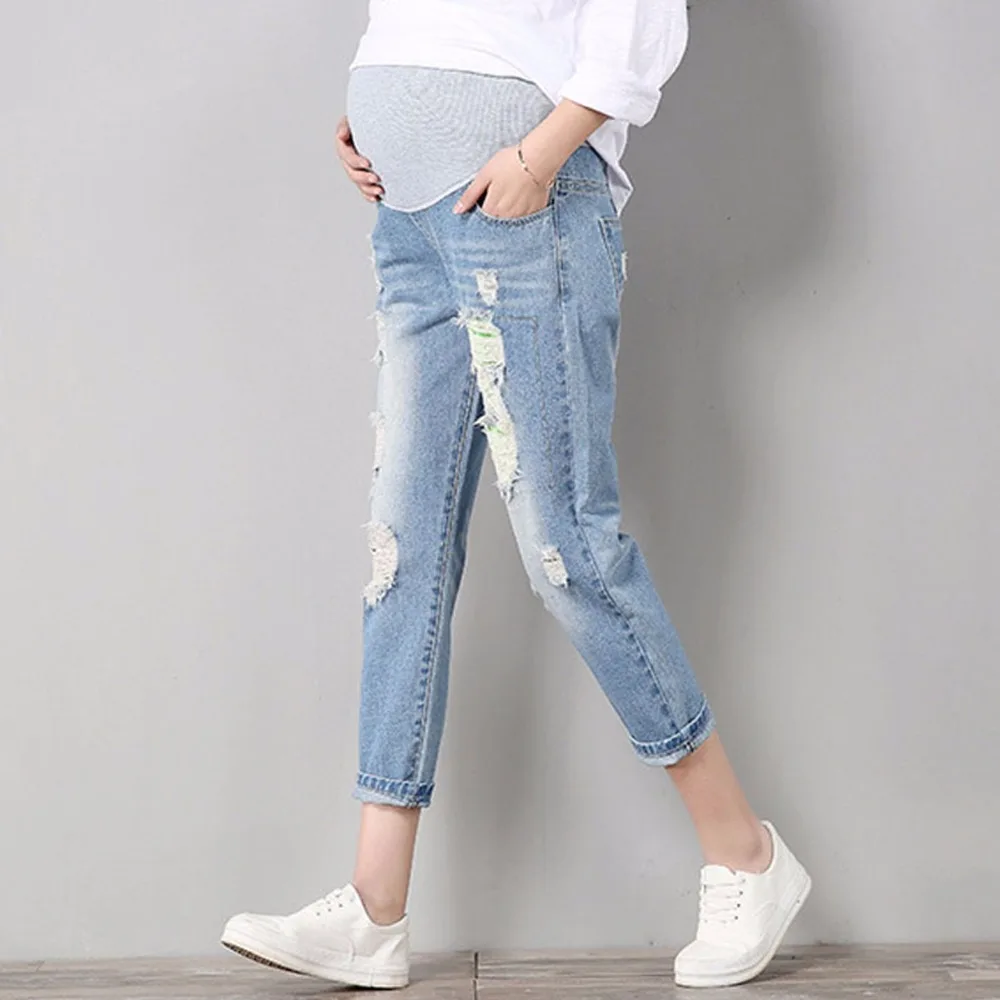 Jeans Maternity Pants For Pregnant Women Clothes Trousers Nursing Prop Belly Legging Pregnancy Clothing Overalls Ninth Pants New
Jeans Maternity Pants For Pregnant Women Clothes Trousers Nursing Prop Belly Legging Pregnancy Clothing Overalls Ninth Pants New