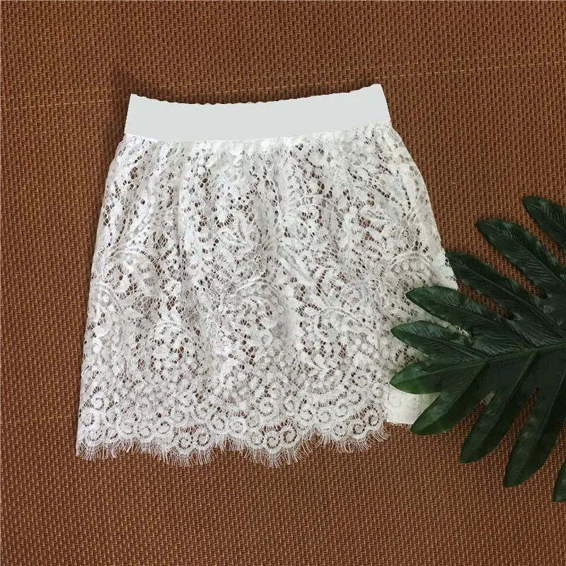 Women Lace Hollow Out Skirt Underskirt Sexy Club High Waist Transparent Short Micro Mini Black White Pencil Skirt Overskirt
Women Lace Hollow Out Skirt Underskirt Sexy Club High Waist Transparent Short Micro Mini Black White Pencil Skirt Overskirt