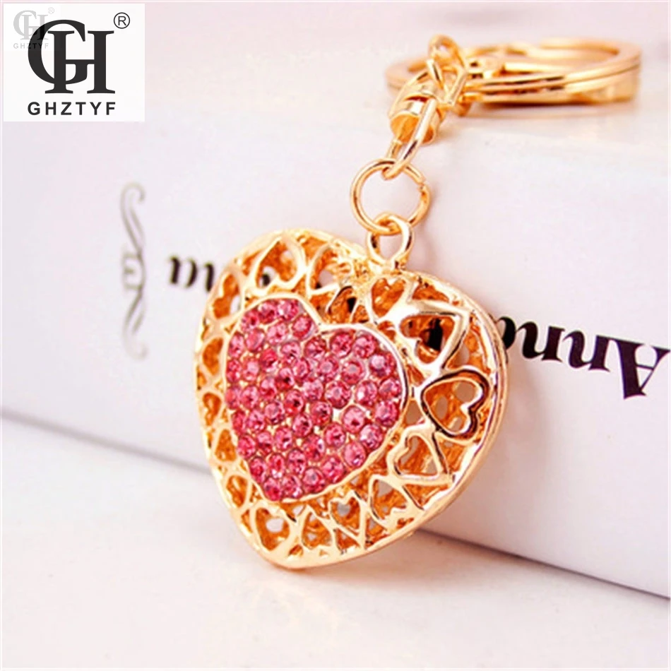 Ladies Handbag Pendant Keychain Gifts For Women Alloy Key Chain Crystal Heart Shaped Keyring Keychains Jewelry
Ladies Handbag Pendant Keychain Gifts For Women Alloy Key Chain Crystal Heart Shaped Keyring Keychains Jewelry