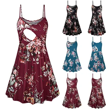Maternity Cotton Dresses Women Pregnant Floral Print Tunic Breastfeeding Summer Dress Photography Props Maternity Summer Dress
Maternity Cotton Dresses Women Pregnant Floral Print Tunic Breastfeeding Summer Dress Photography Props Maternity Summer Dress