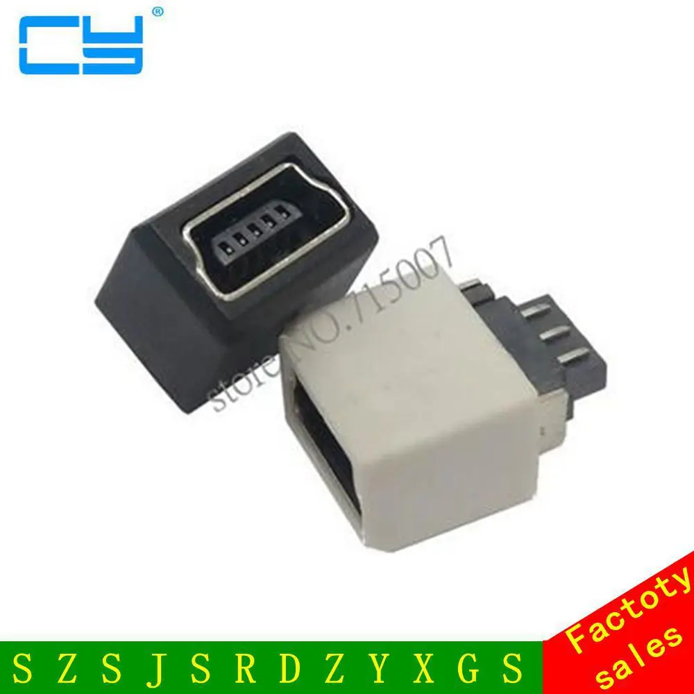 10 шт. DIY MINI USB Тип B Женский 5-контактный четырехкомпонентный разъем в сборе штепсельная вилка
10 шт. DIY MINI USB Тип B Женский 5-контактный четырехкомпонентный разъем в сборе штепсельная вилка