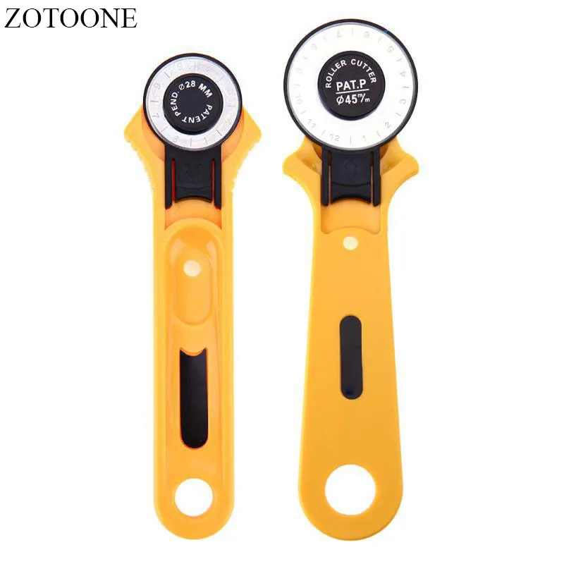 ZOTOONE 28/45mm Sewing Accessories Fabric Cutter Leather Craft DIY Sewing Tools Circular Cut Rotary Cutter Blade Patchwork
ZOTOONE 28/45mm Sewing Accessories Fabric Cutter Leather Craft DIY Sewing Tools Circular Cut Rotary Cutter Blade Patchwork