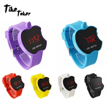 TIke Toker,LED Women's Watch Fashion Apple Shaped Colorful Silicone Geneva Watch Clock Women's Sports Watch Relogio feminino
TIke Toker,LED Women's Watch Fashion Apple Shaped Colorful Silicone Geneva Watch Clock Women's Sports Watch Relogio feminino